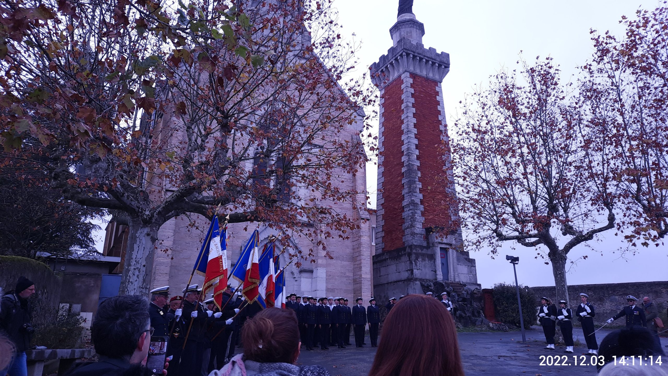 03 décembre 2022 PMM Vienne remise de fanion